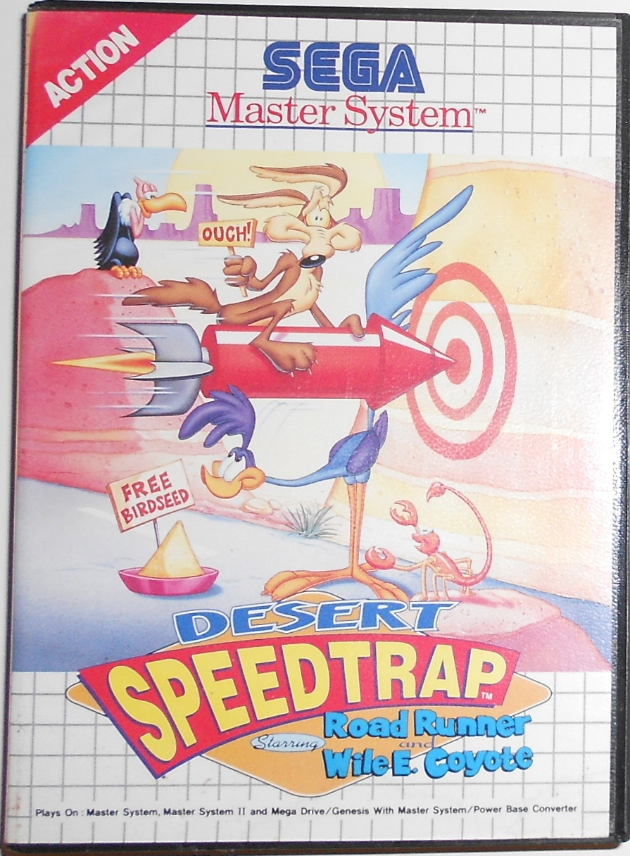 Desert Speedtrap Sega Master System