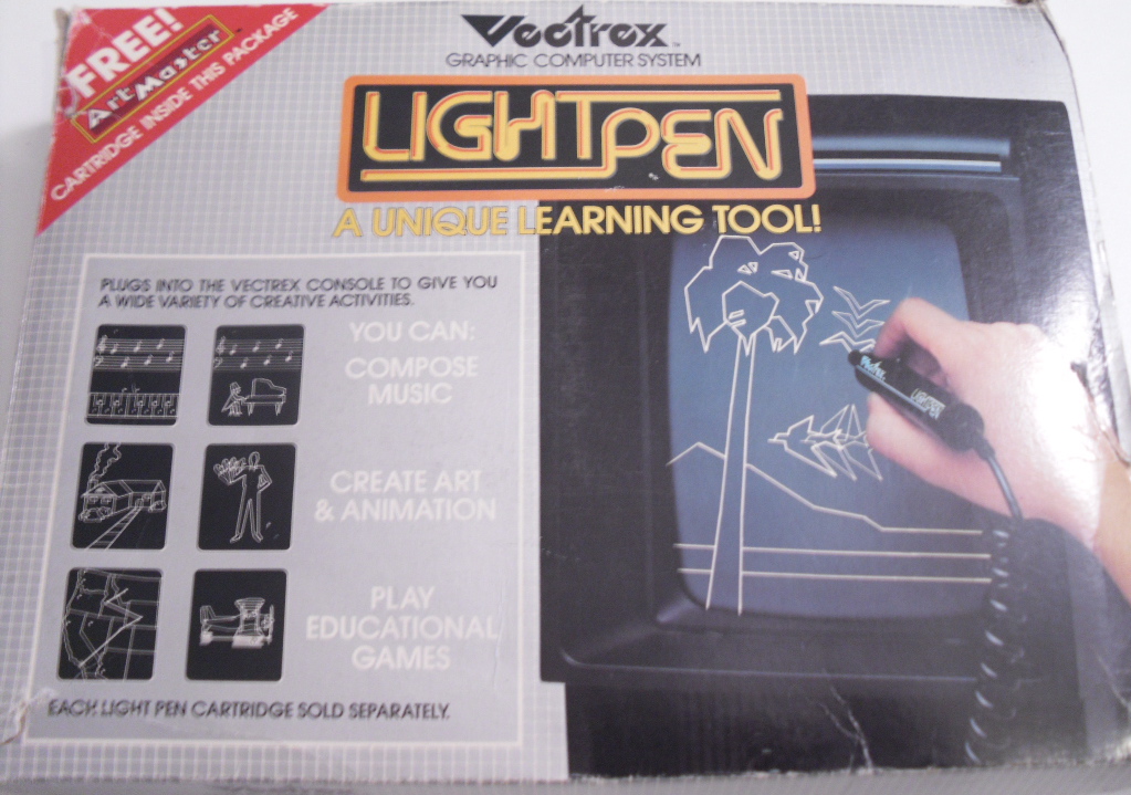 Art Alive + light pen Mb Vectrex