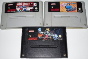 3 jeux super nintendo