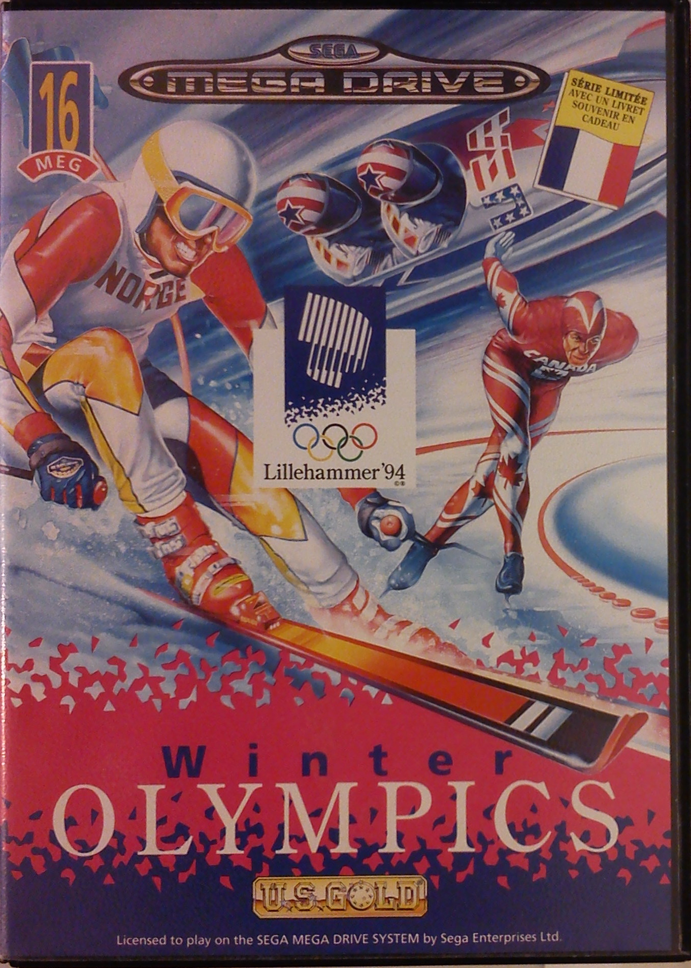 Winter Olympics Sega Megadrive