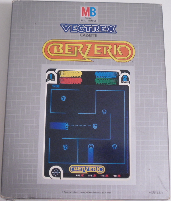Berzerk Mb Vectrex
