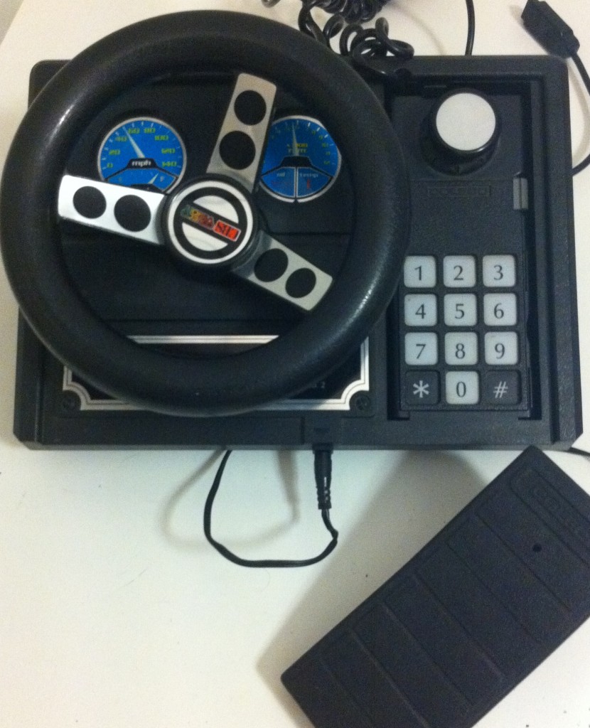 colecovision volant avec manette