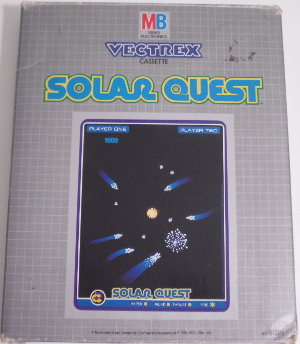 Solar Quest Mb Vectrex