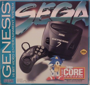 Boite Sega U.S.A Genesis 3 retrogaming