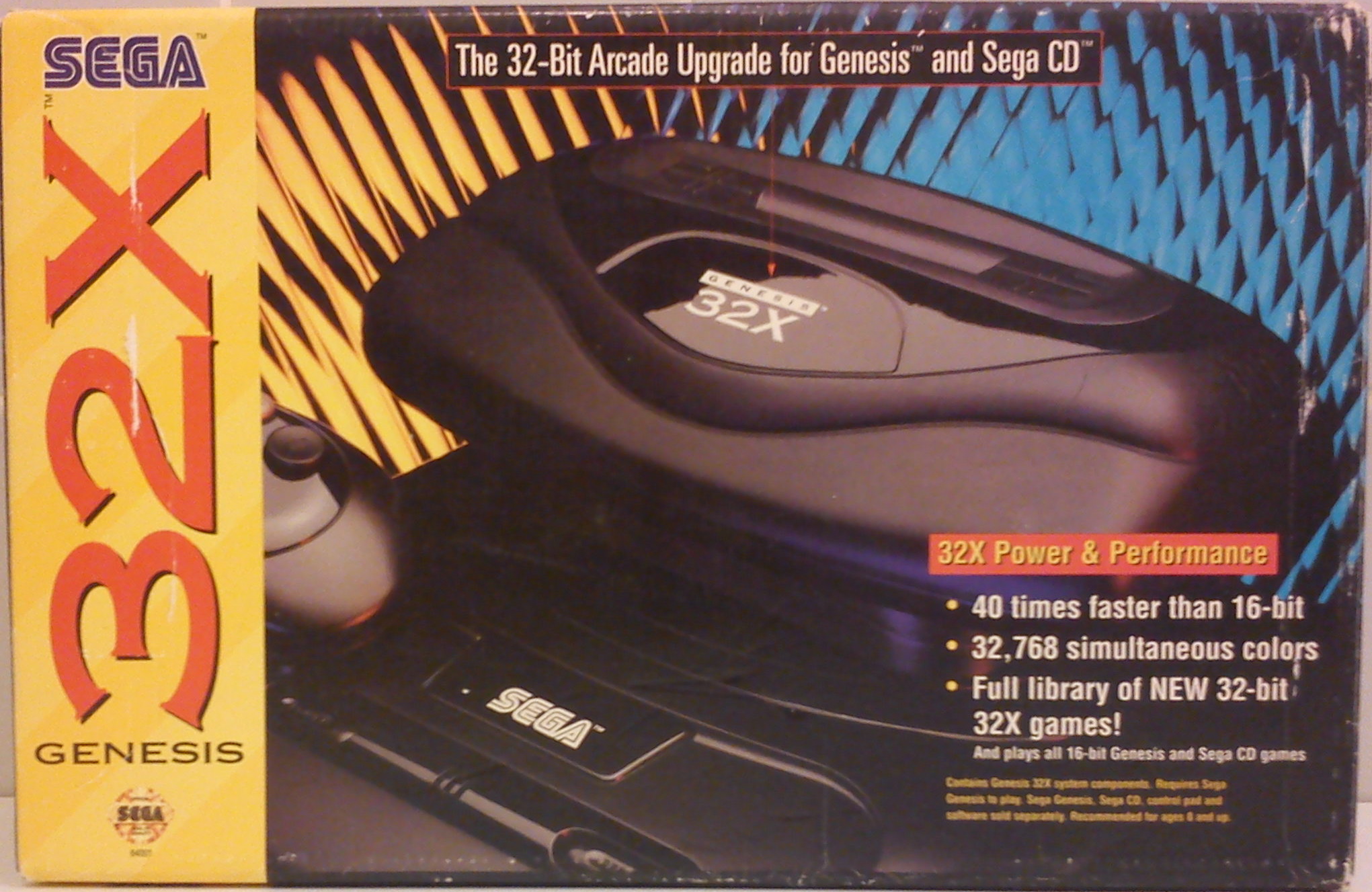 Boite Sega U.S.A Genesis 32X | K-YΞN-TΞAM