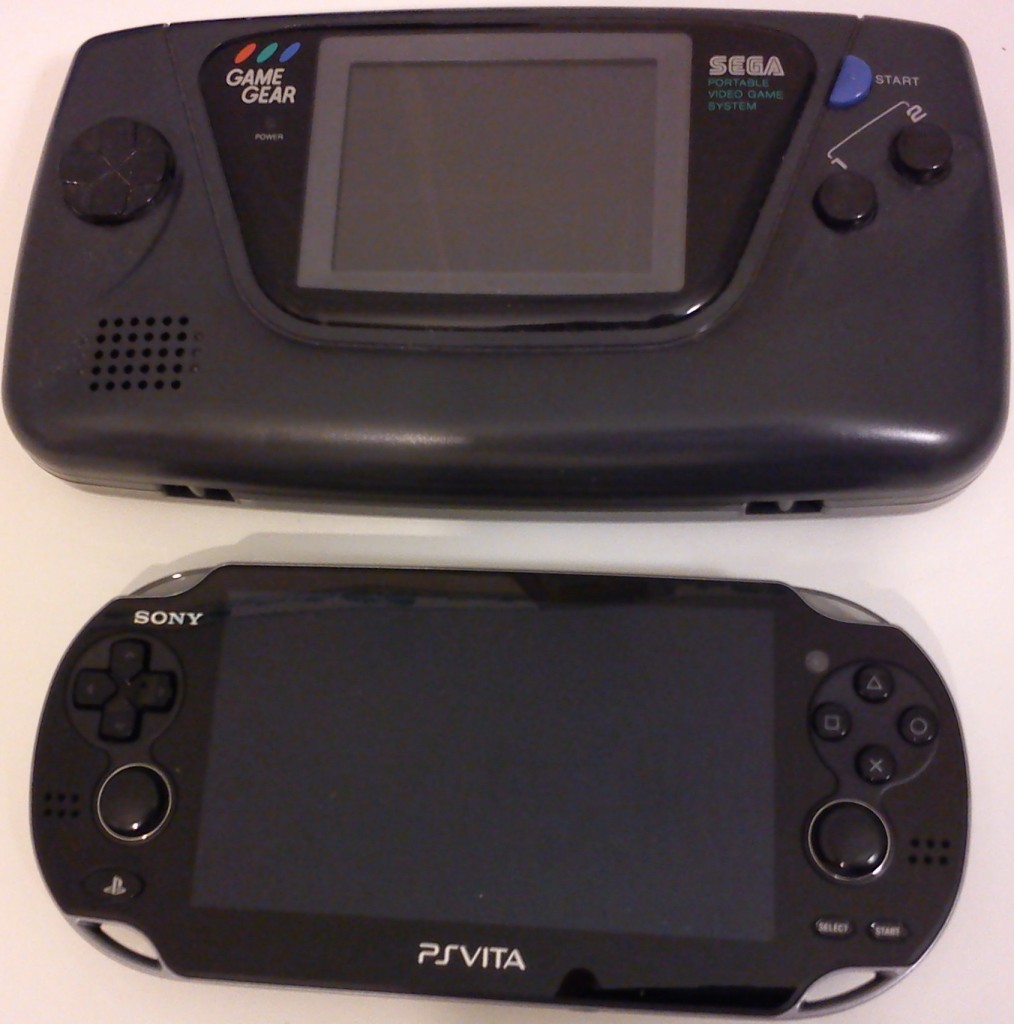 Game Gear et Ps Vita retrogaming