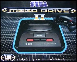 Boite Sega Europe Megadrive 2+1 manette retrogaming