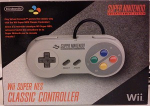 boite Manette Wii Super Nes Classic Controller retrogaming