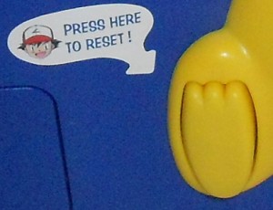 Press here to reset Nintendo 64 Nintendo