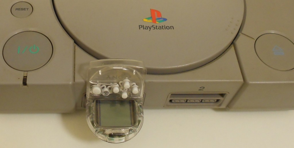 Sony PocketStation avec la Playstation retrogaming