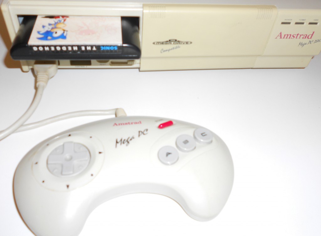 Mega Pc d'Amstrad en mode Sega Megadrive
