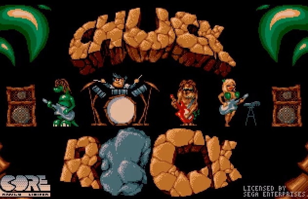 Chuck rock Mega Cd retrogaming