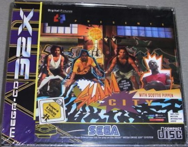 Slam City with Scottie Pippen Mega Cd 32x Sega Mega Cd 32
