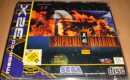 Supreme Warrior Mega Cd 32X Mega Cd 32x