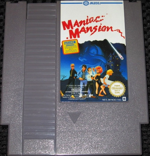 Maniac Mansion Nintendo Nes Maniac Mansion Nintendo Nes