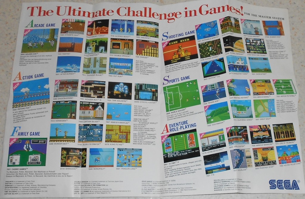 FoKal Sega Master System