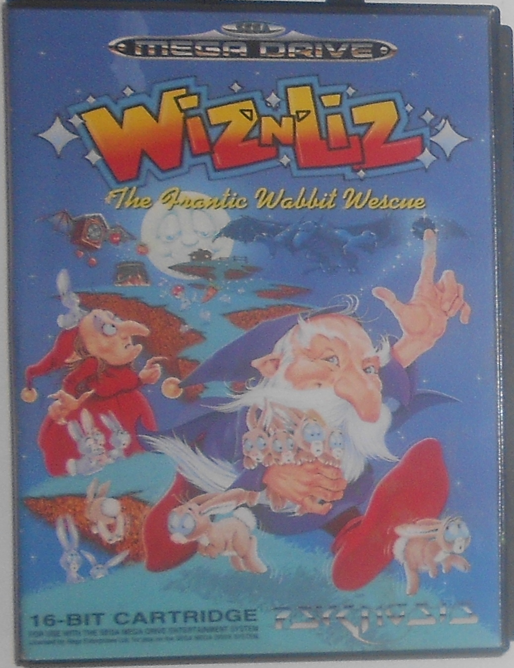 Wiz'n'Liz Megadrive Sega