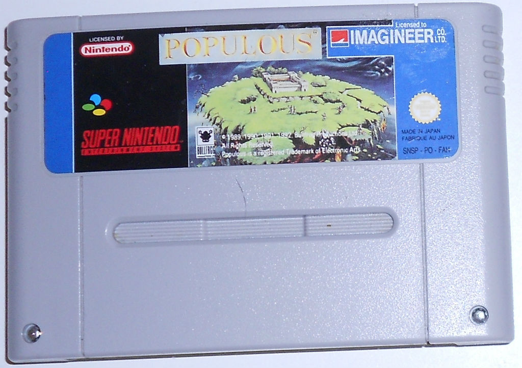 Populous Super Nintendo