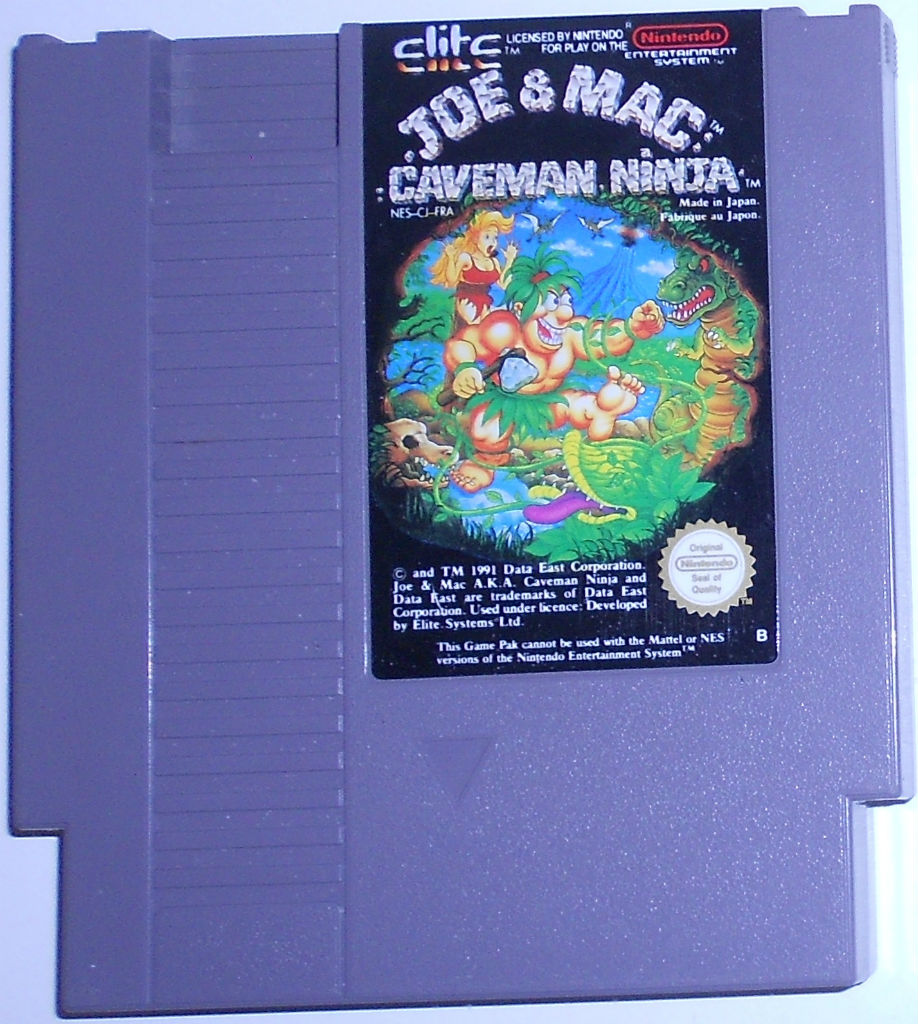 Joe & Mac Nes Nintendo
