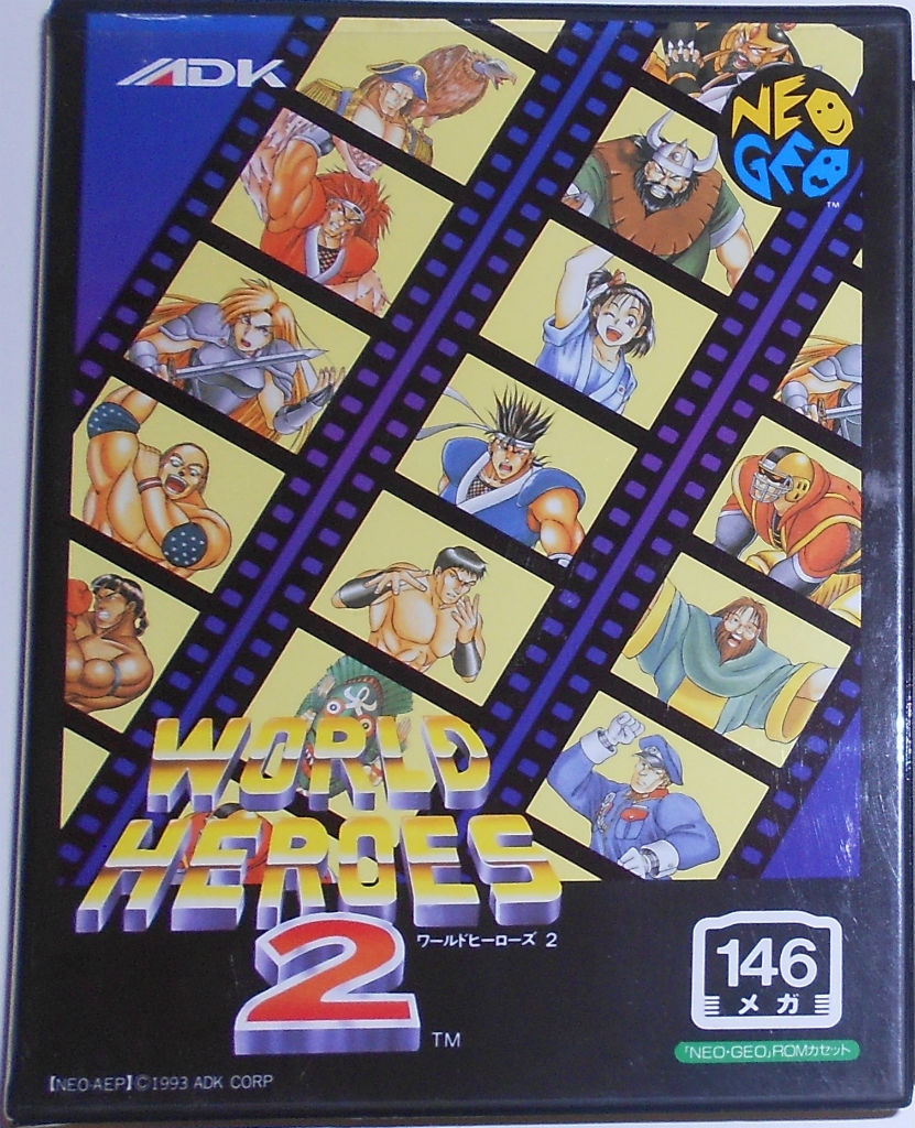 World Heroes 2 Snk Neo Geo