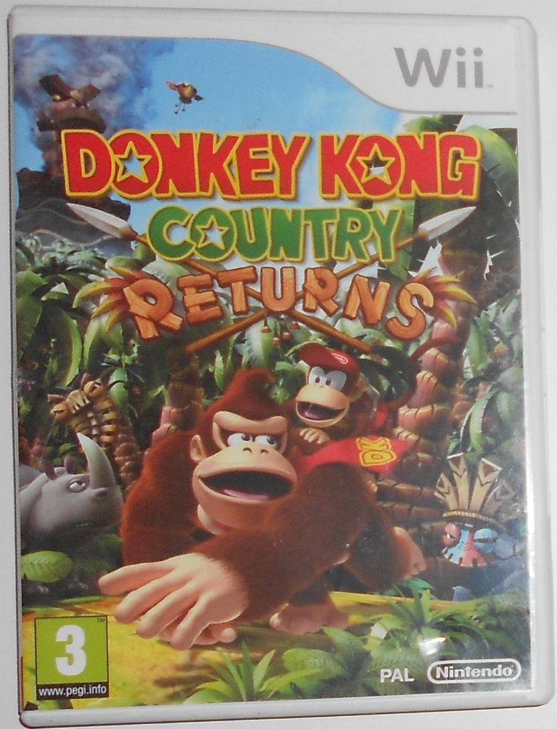 Donkey Kong Country Returns Nintendo Wii