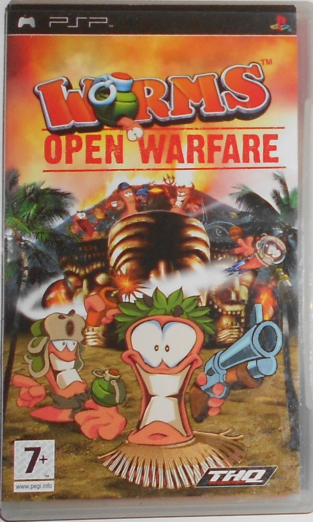 Worms Open Warfar Sony Psp