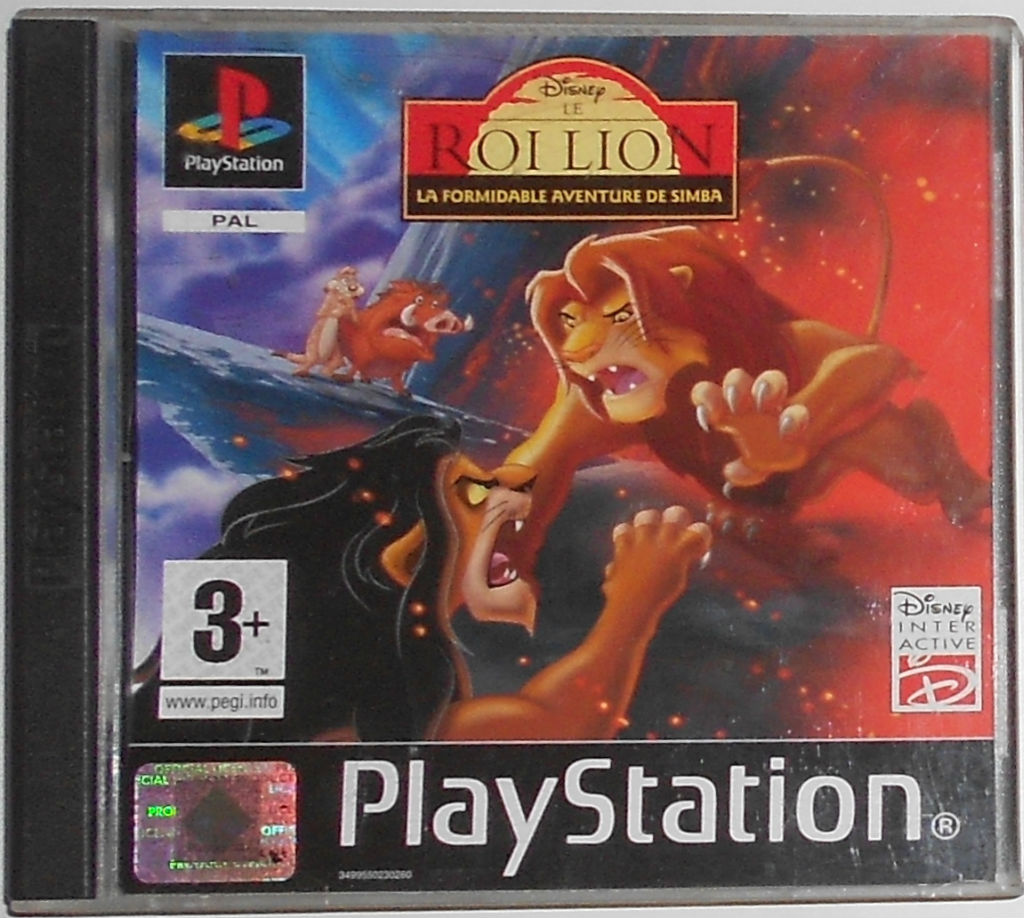 Disney Le roi lion Sony Playstation