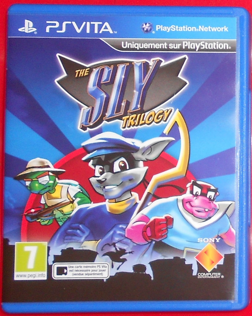 The Sly trilogy Sony Ps Vita