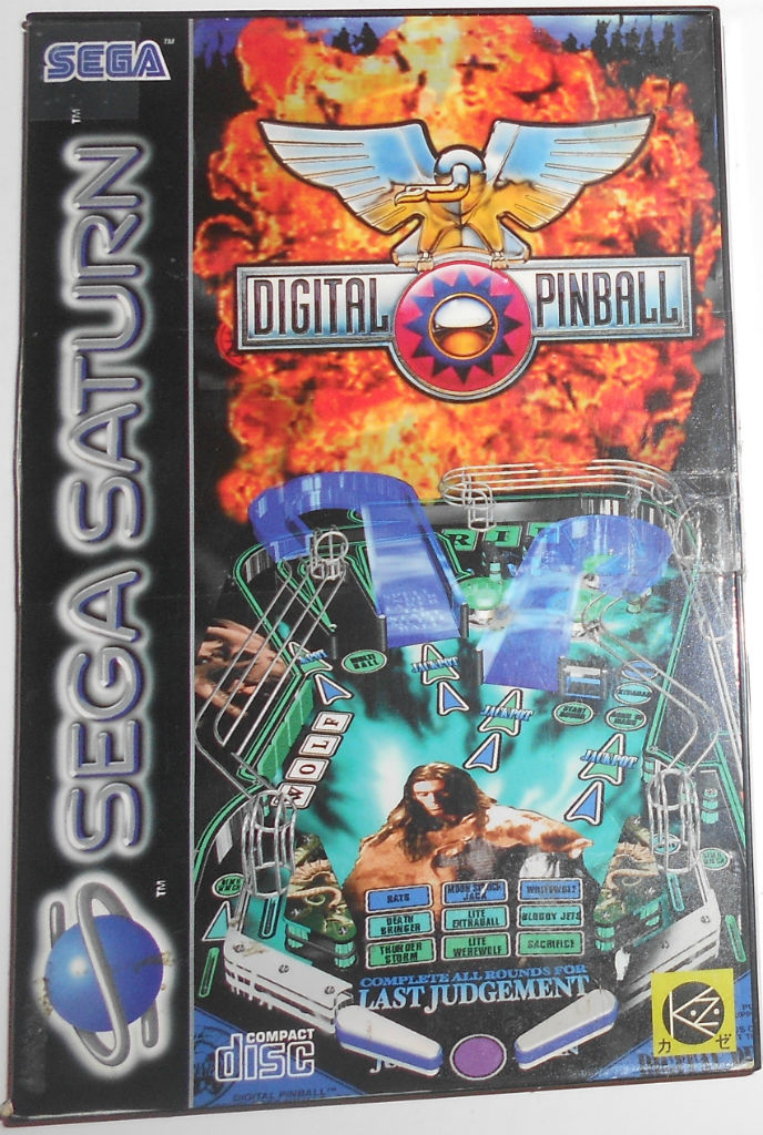 Digital Pinball Sega Saturn