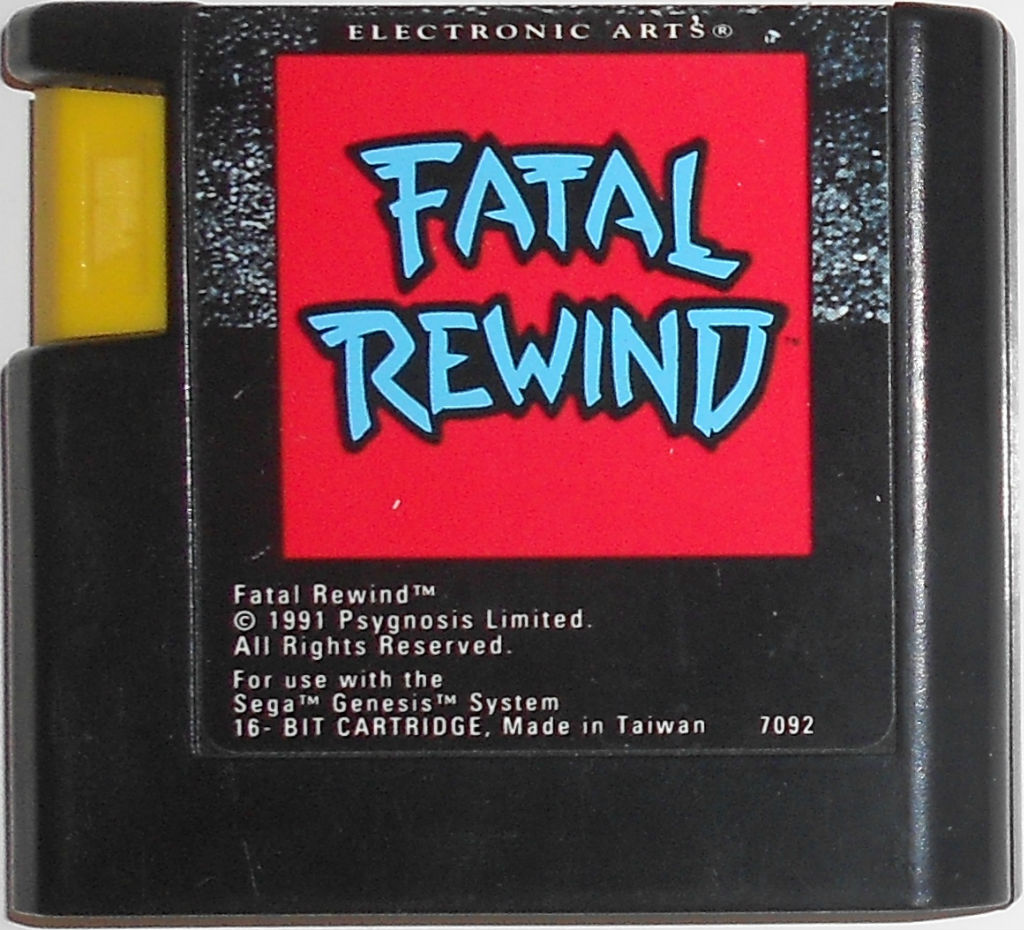 Fatal Rewind Sega Megadrive