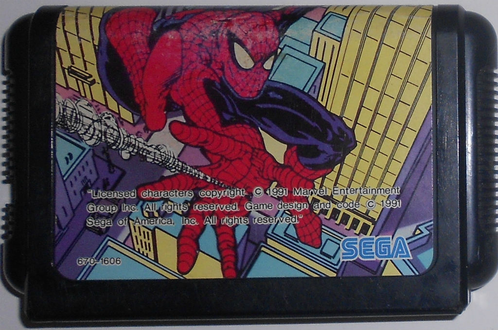 Spiderman Sega Megadrive