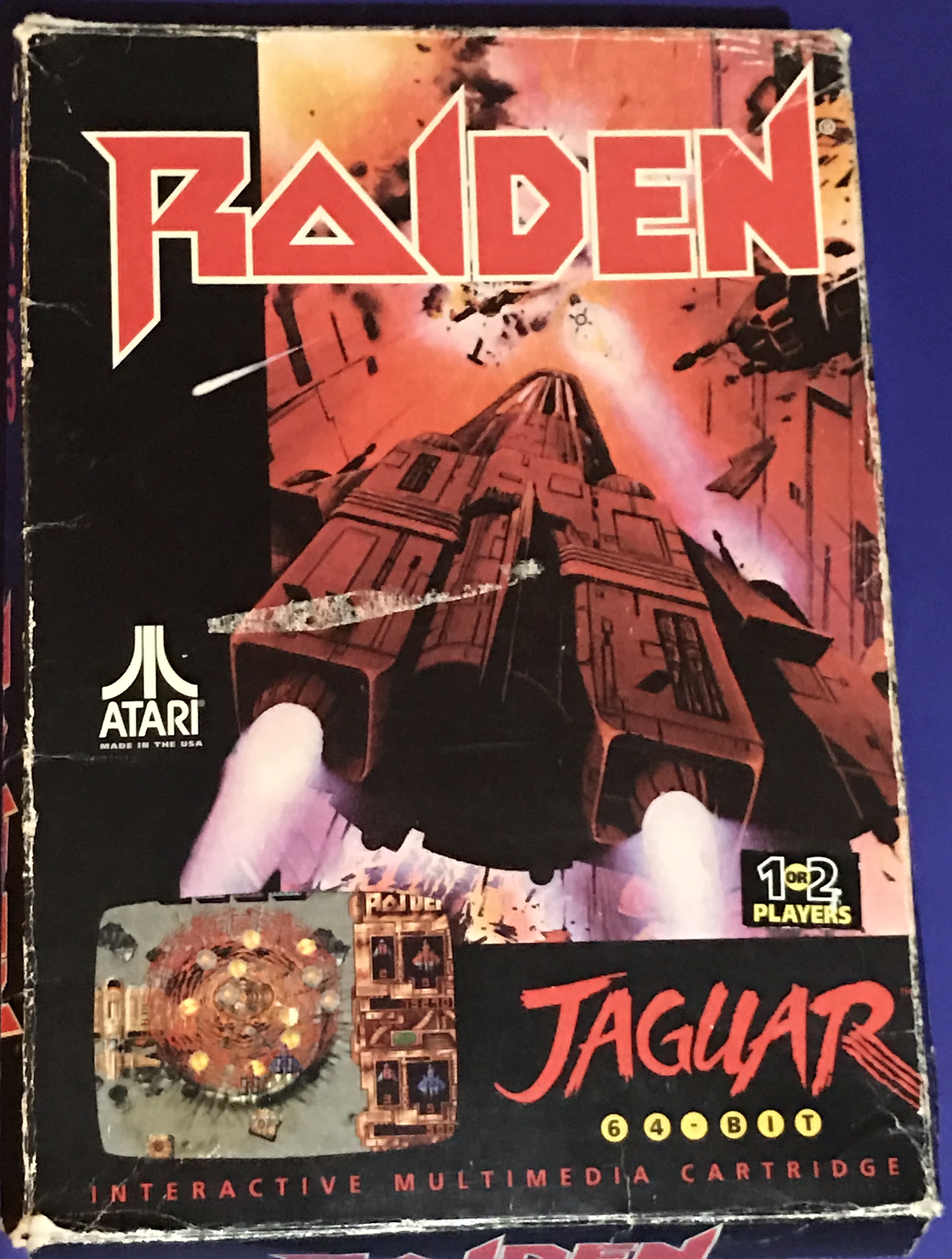 Raiden Atari Jaguar Raiden Atari Jaguar