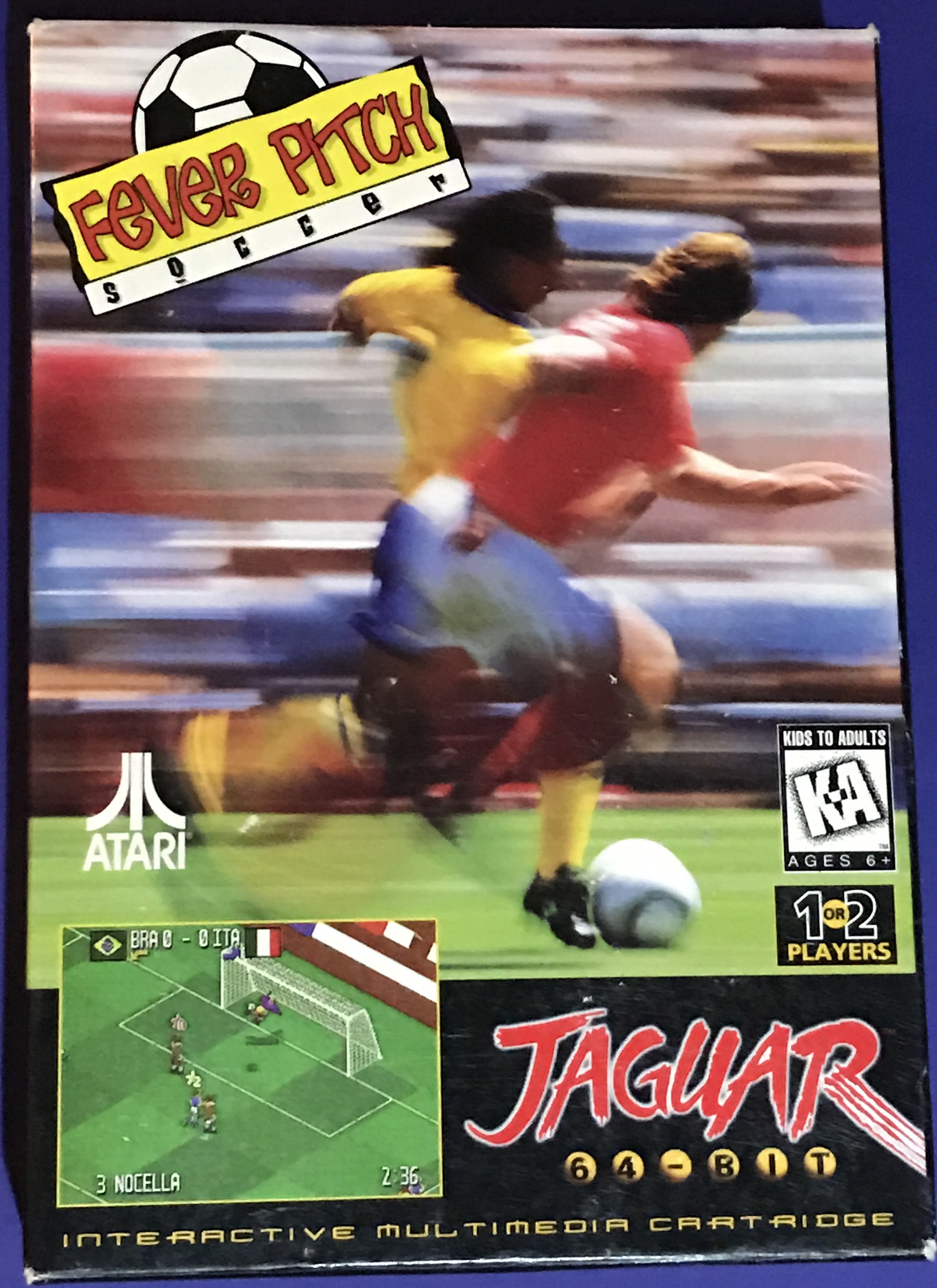 Fever Pitch Soccer Atari Jaguar Fever Pitch Soccer Atari Jaguar