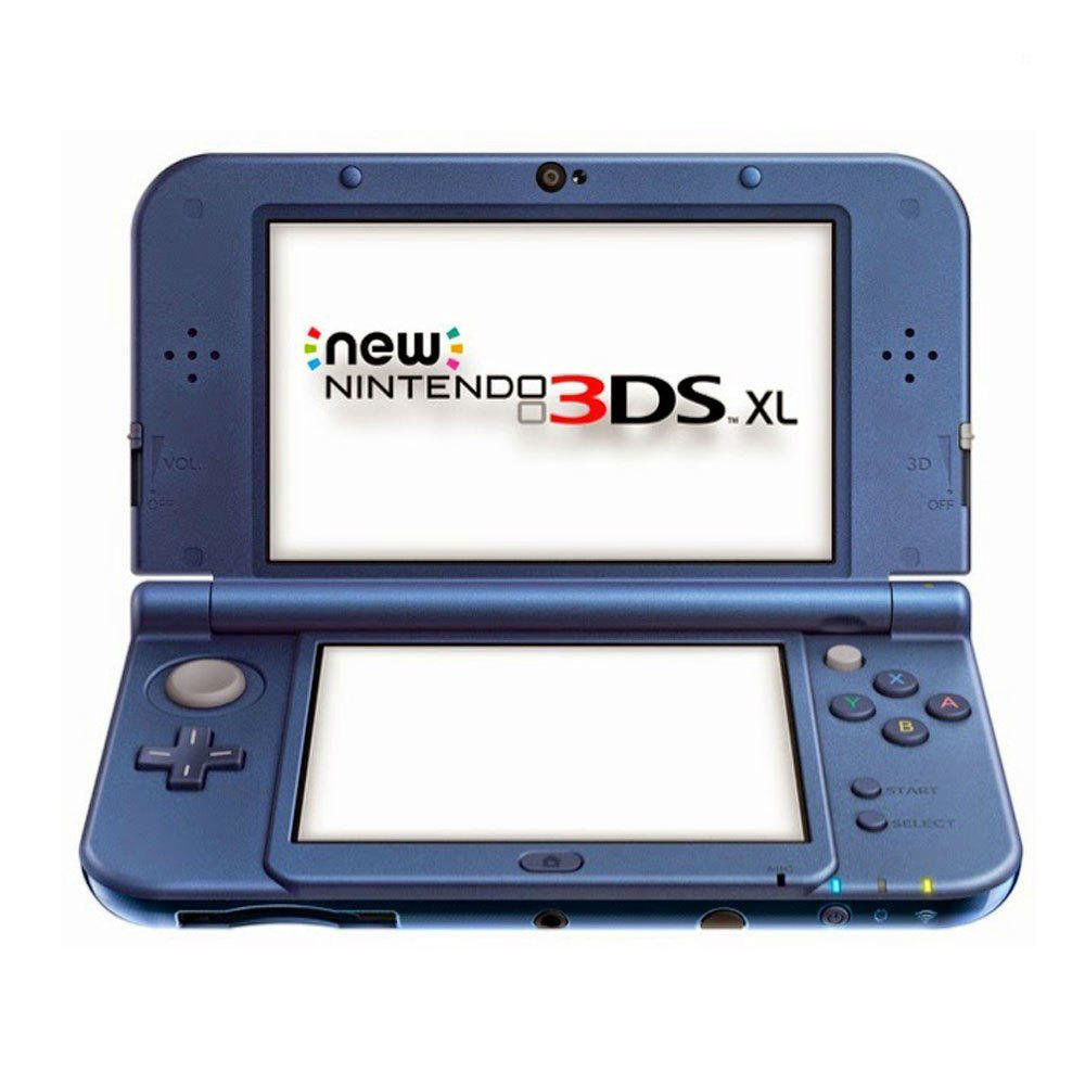 New 3ds XL bleu Métal