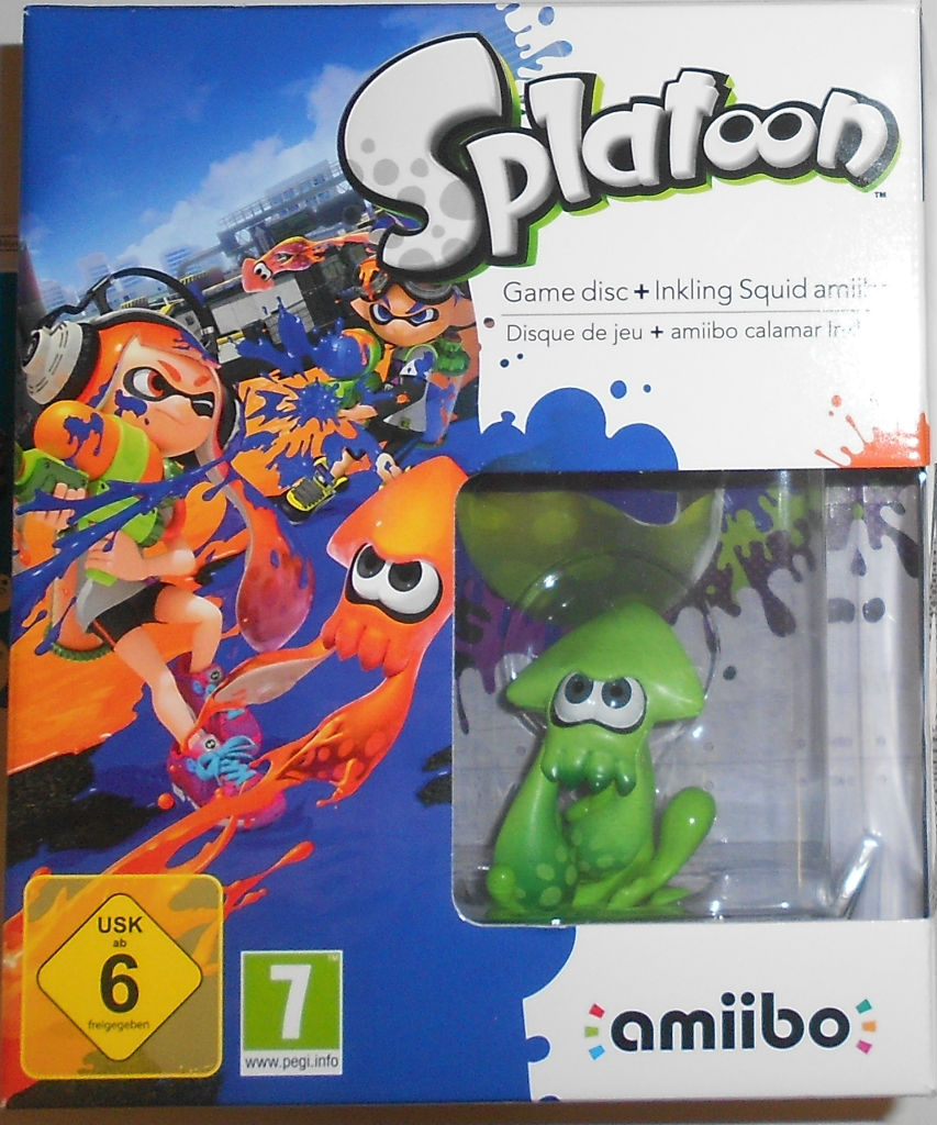 Splatoon + Amiibo Nintendo Wii U