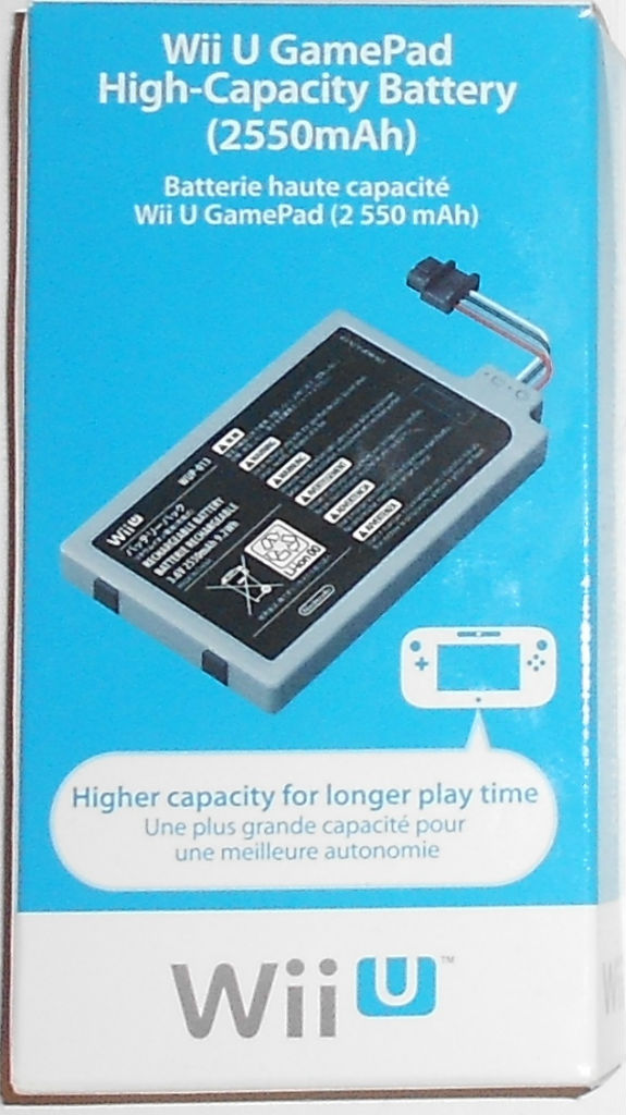Batterie Wii U Gamepad Nintendo
