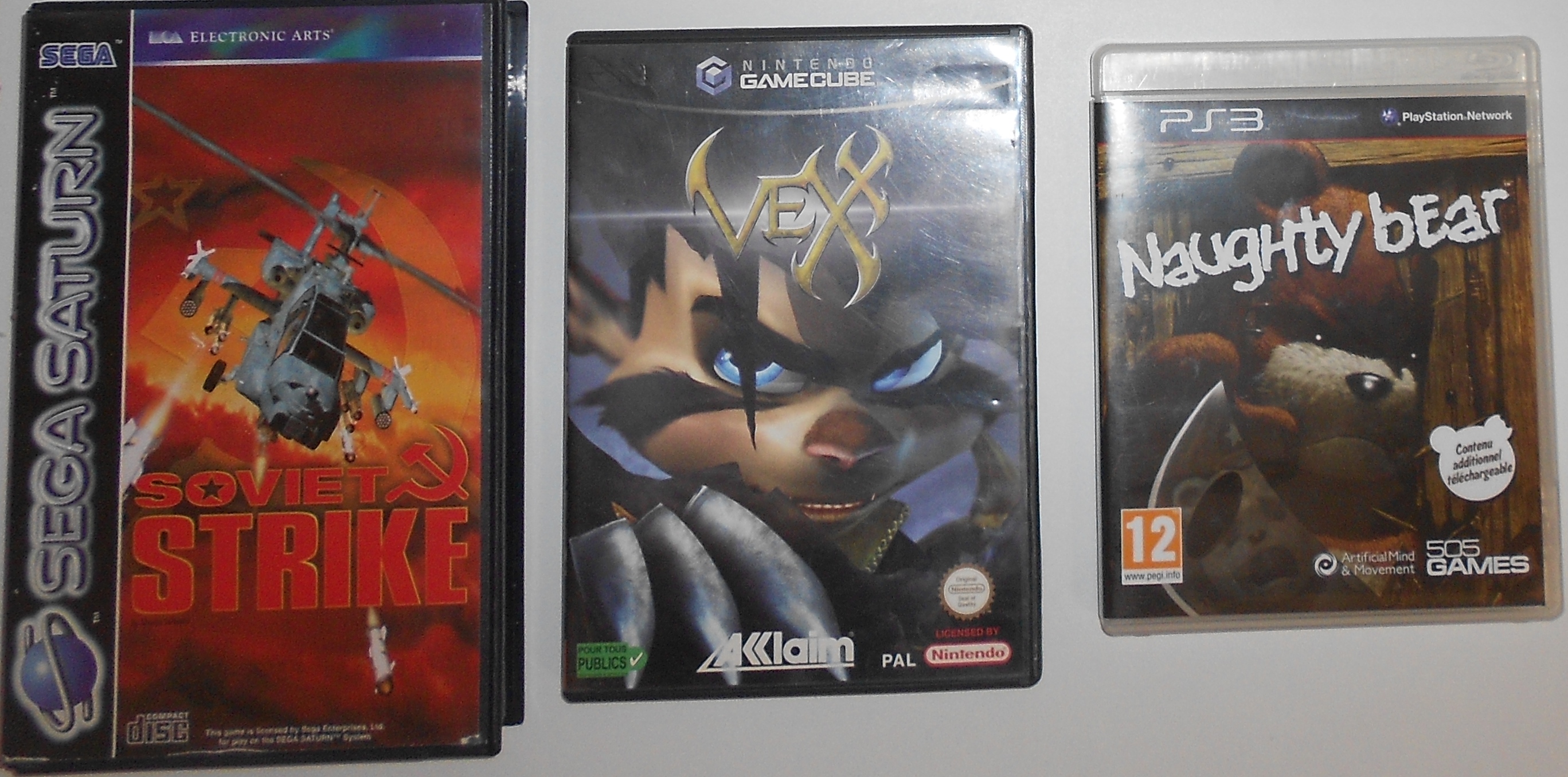 jeux Ps3, Saturn, Gamecube