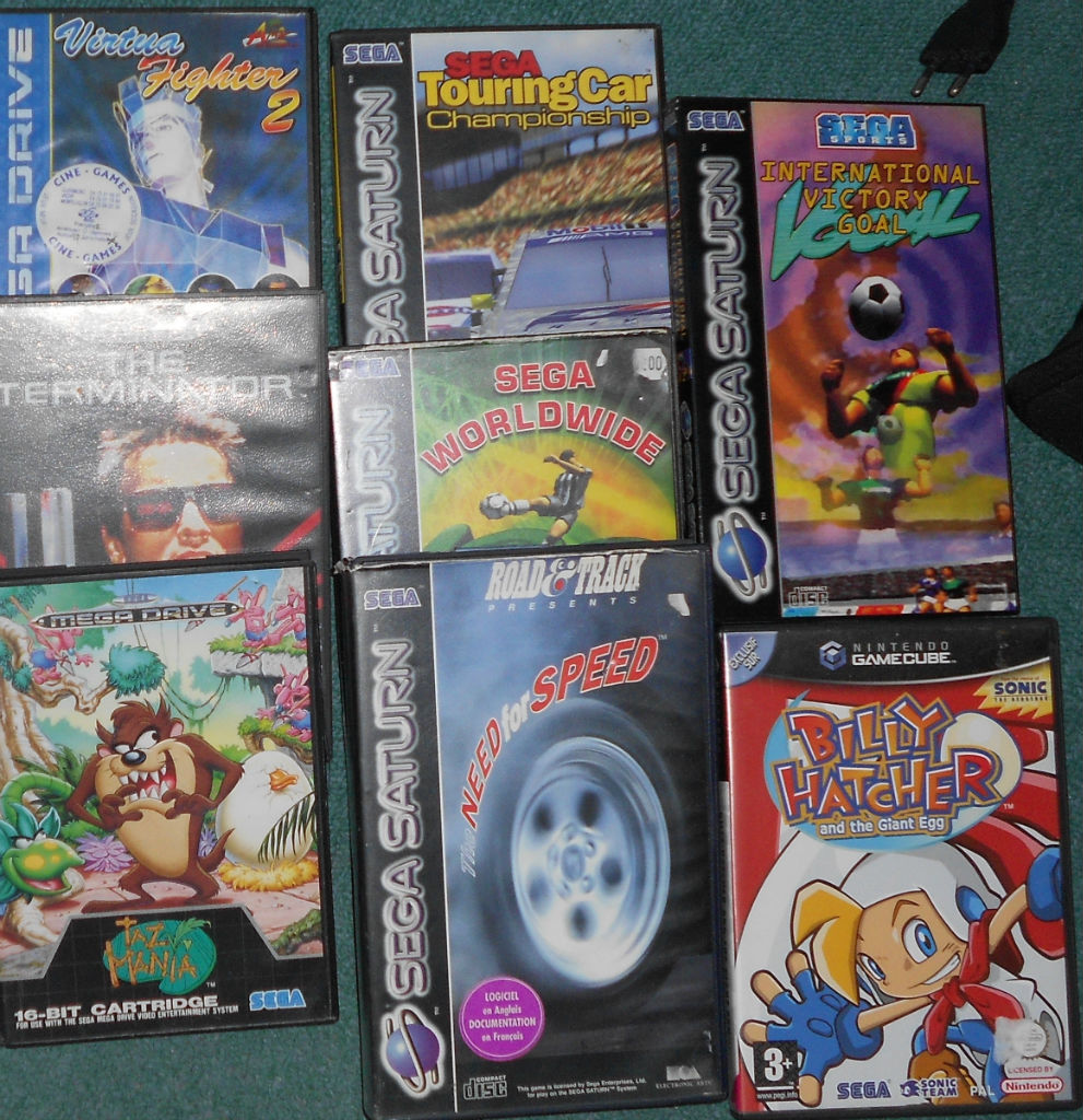 divers jeux Sega