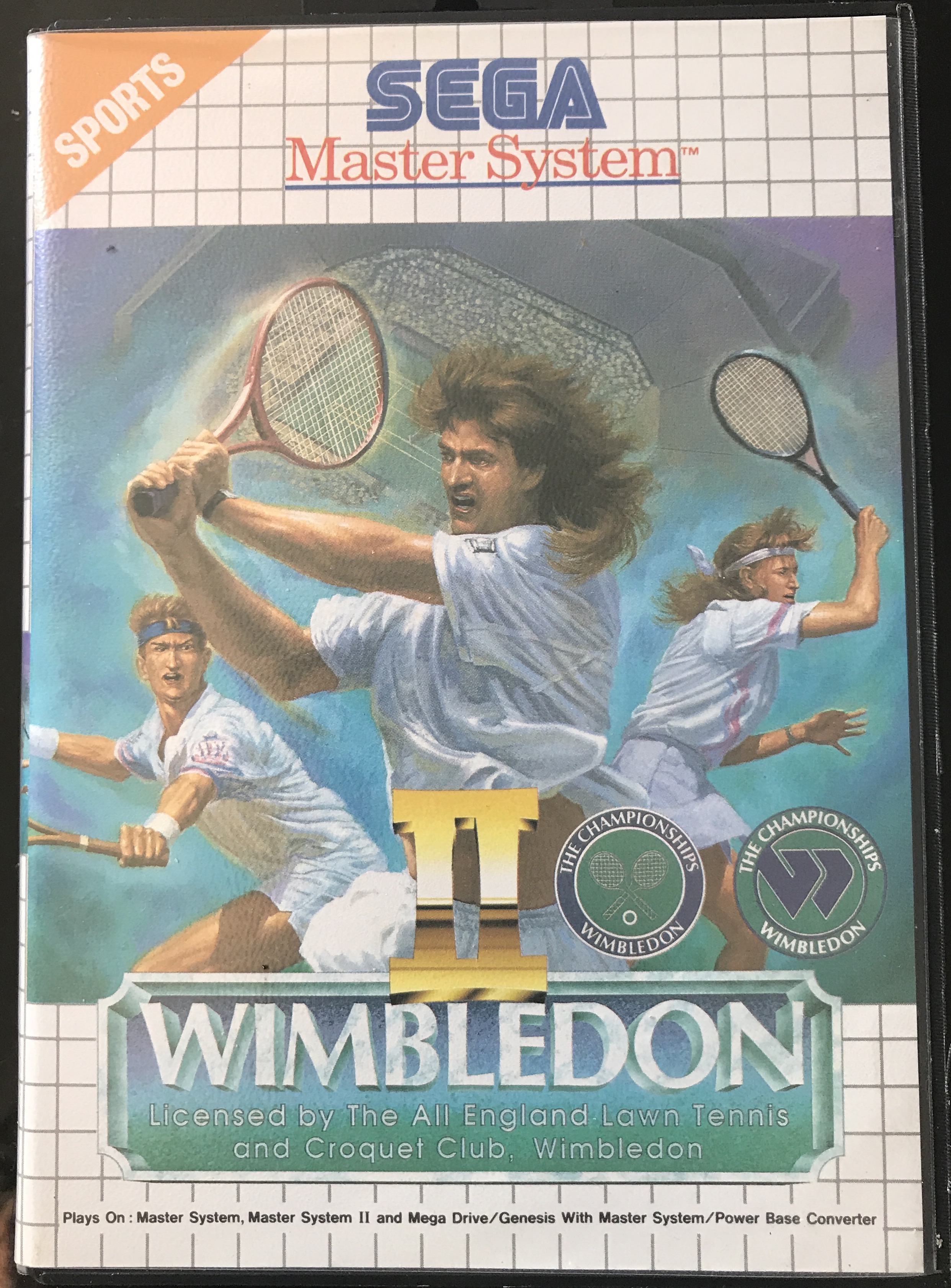 Wimbledon 2 Sega Master System